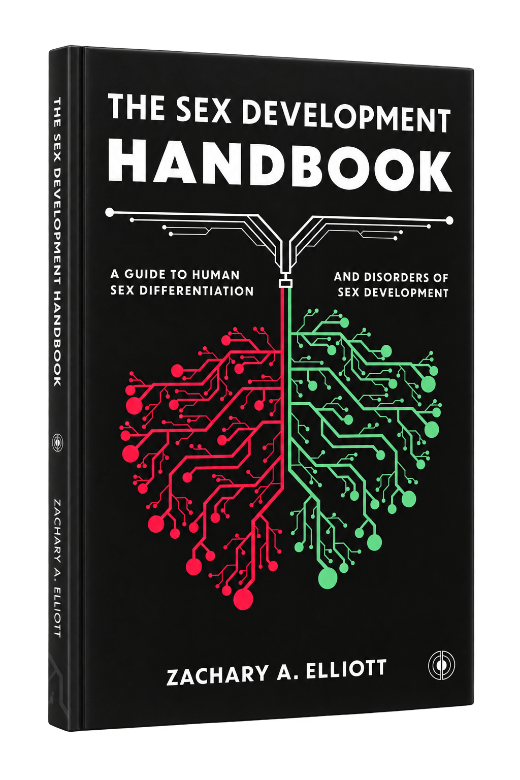 Three-quarter view of The Sex Development Handbook