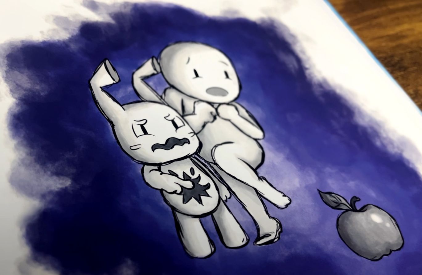 Fear and a child together from Please Don’t Feed the Fears